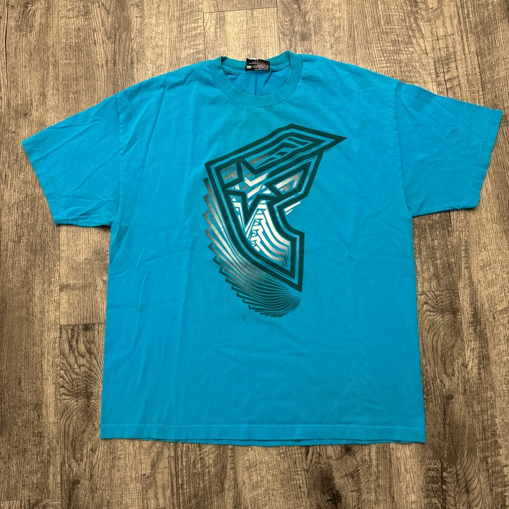Vintage Y2K Famous Stars & Straps Skater T Shirt